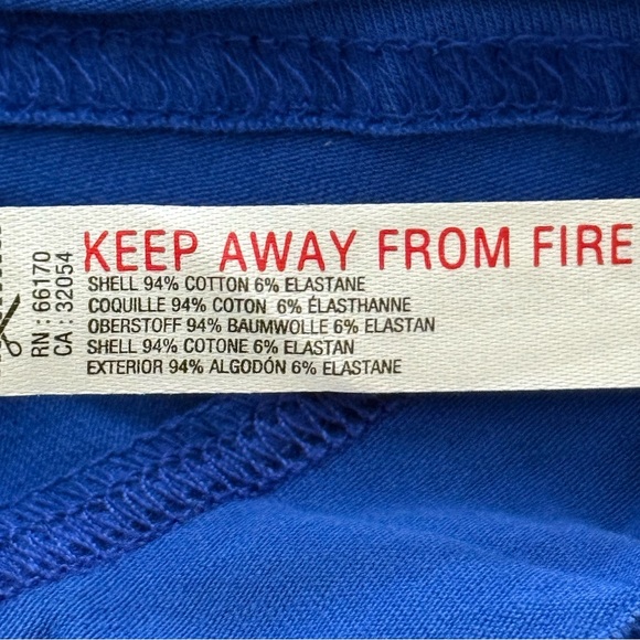 Free People Hot Shot Tee Romper Electric Shock Blue Size Small New With Tags - Picture 5 of 6